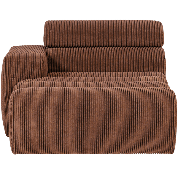 NOVI CHAISE LONGUE ELEMENT ARM LINKS RIBSTOF TERRA