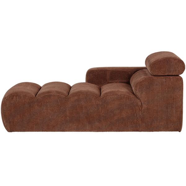 NOVI CHAISE LONGUE ELEMENT ARM LINKS RIBSTOF TERRA