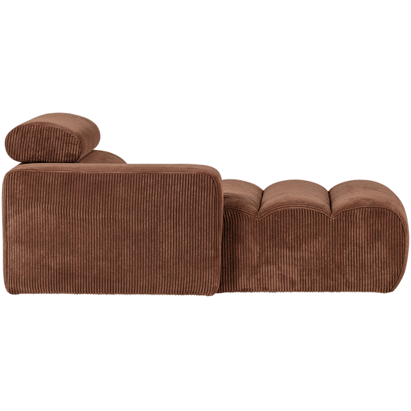 NOVI CHAISE LONGUE ELEMENT ARM LINKS RIBSTOF TERRA