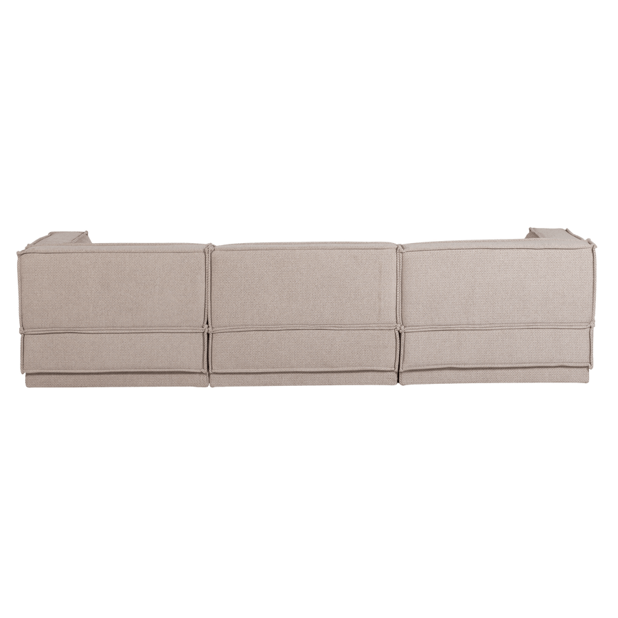 MANU CHAISE LONGUE BANK LINKS GROVE CHENILLE NATUREL [fsc]