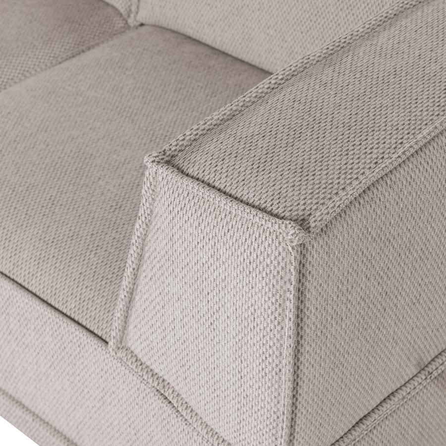 MANU CHAISE LONGUE BANK LINKS GROVE CHENILLE NATUREL [fsc]