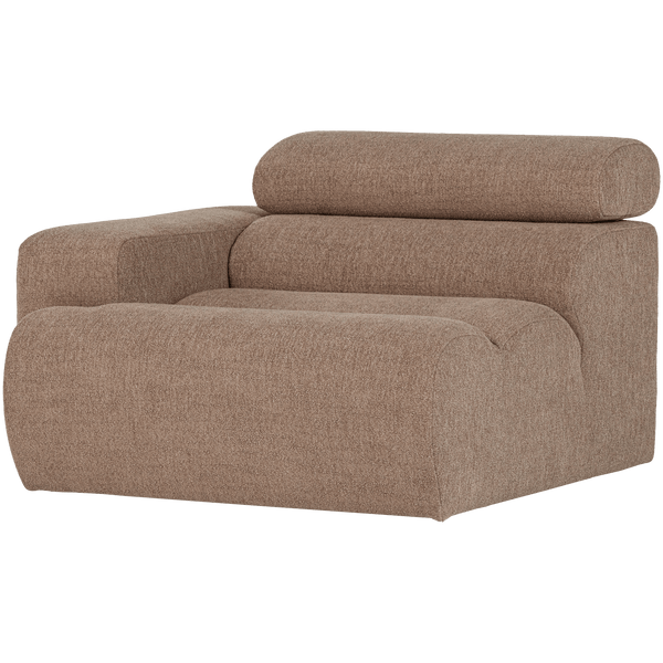NOVI 1-ZITS ELEMENT ARM LINKS BOUCLE TAUPE