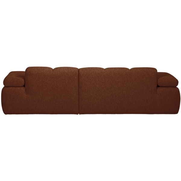 MOJO CHAISE LONGUE BANK RECHTS BOUCLE ROESTBRUIN MELANGE