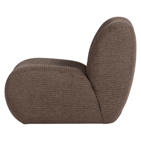 NOMU FAUTEUIL GROVE CHENILLE BRUIN [fsc]