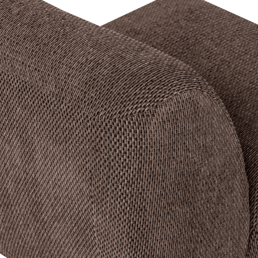 NOMU FAUTEUIL GROVE CHENILLE BRUIN [fsc]
