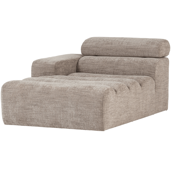 NOVI CHAISE LONGUE ELEMENT ARM LINKS NATUREL MELANGE