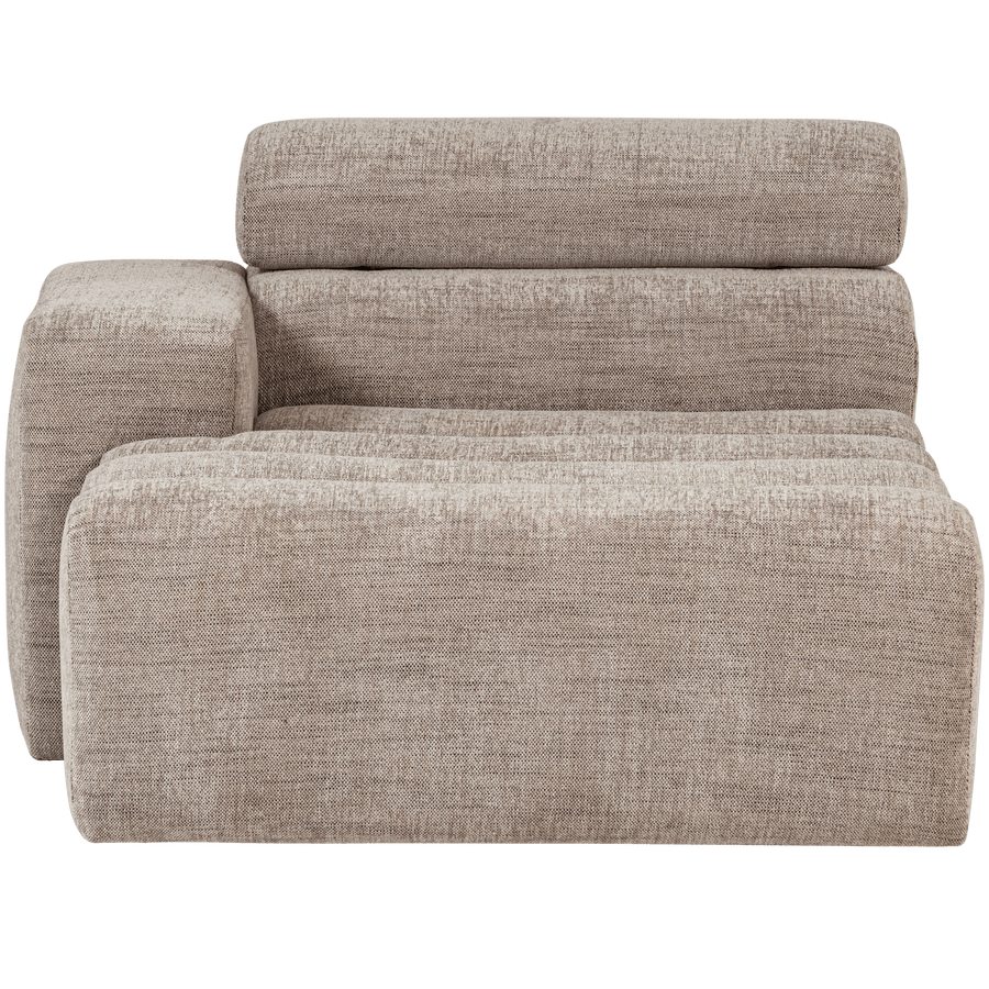 NOVI CHAISE LONGUE ELEMENT ARM LINKS NATUREL MELANGE