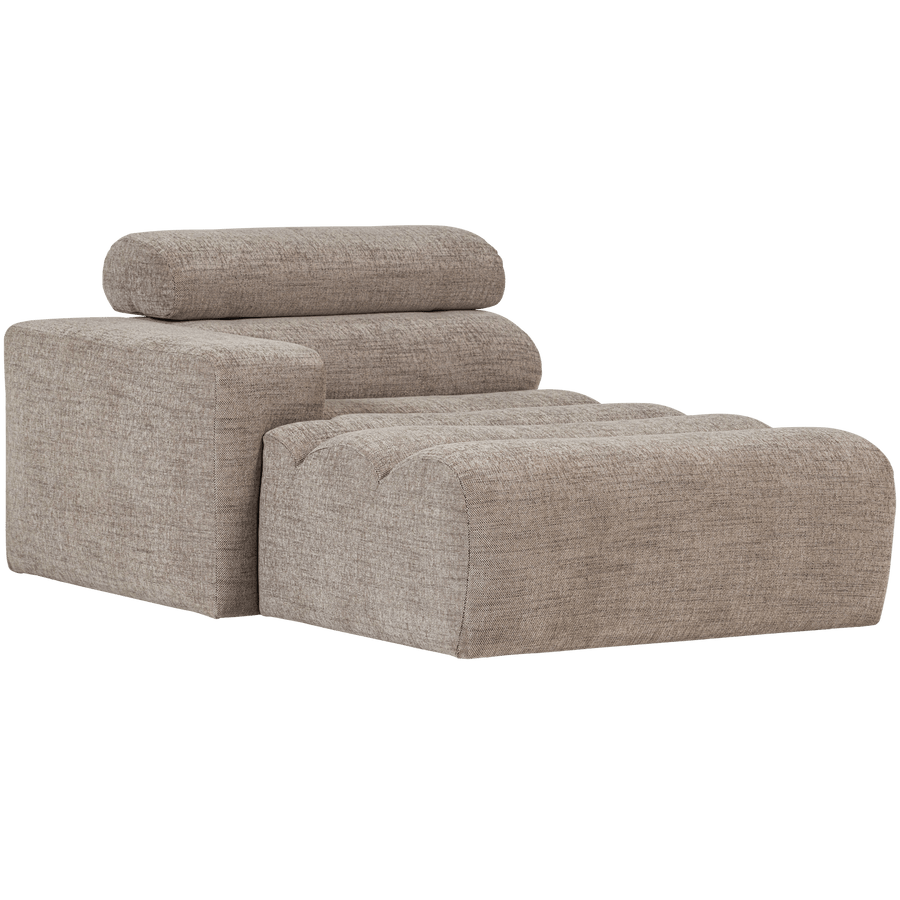 NOVI CHAISE LONGUE ELEMENT ARM LINKS NATUREL MELANGE