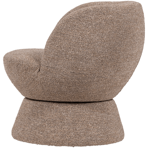 SHUFFLE DRAAIFAUTEUIL BRUIN MELANGE