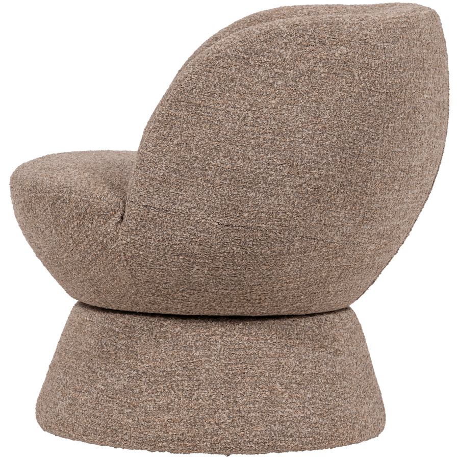 SHUFFLE DRAAIFAUTEUIL BRUIN MELANGE