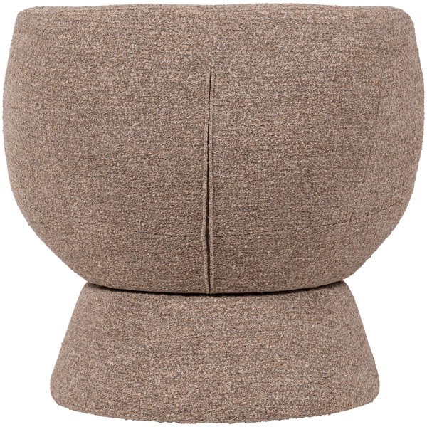 SHUFFLE DRAAIFAUTEUIL BRUIN MELANGE
