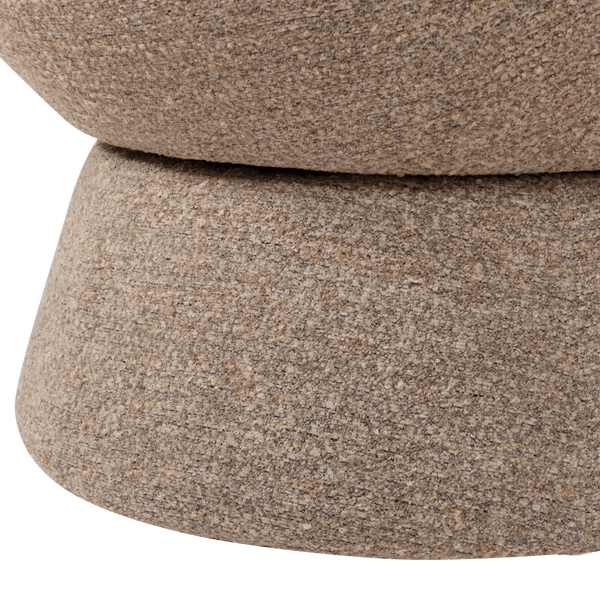 SHUFFLE DRAAIFAUTEUIL BRUIN MELANGE