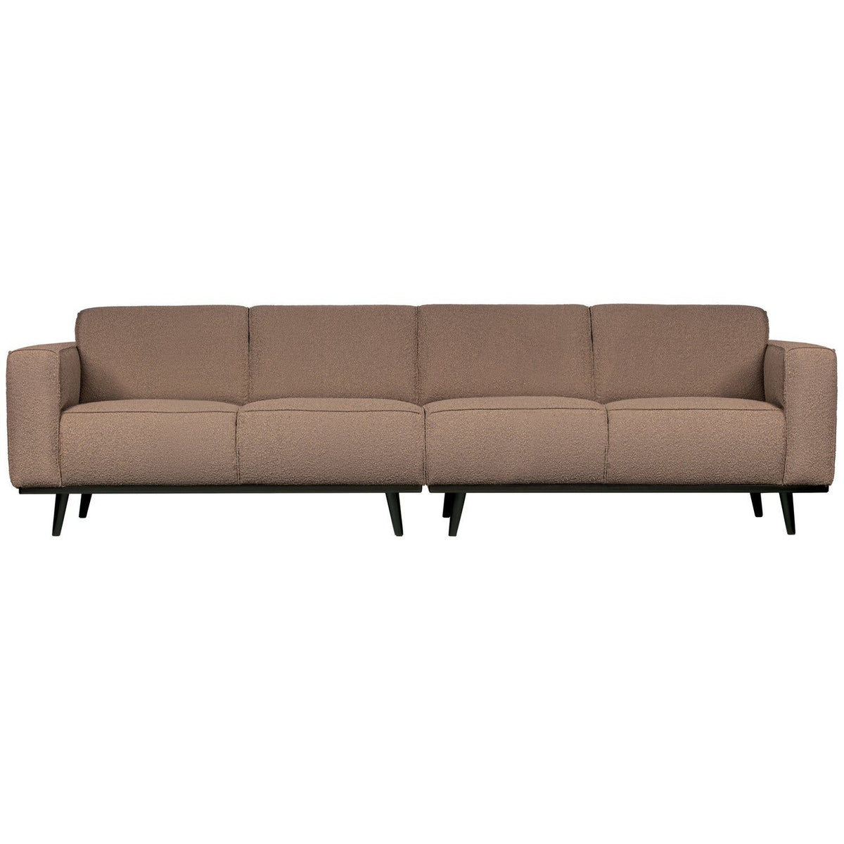 STATEMENT 4-ZITS BANK 280 CM BOUCLE NOUGAT