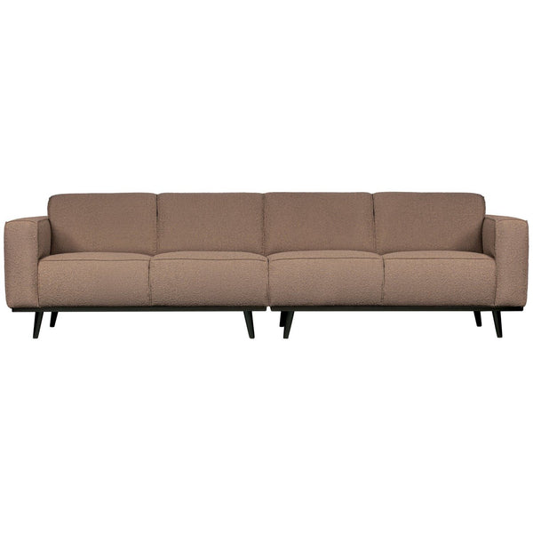 STATEMENT 4-ZITS BANK 280 CM BOUCLE NOUGAT