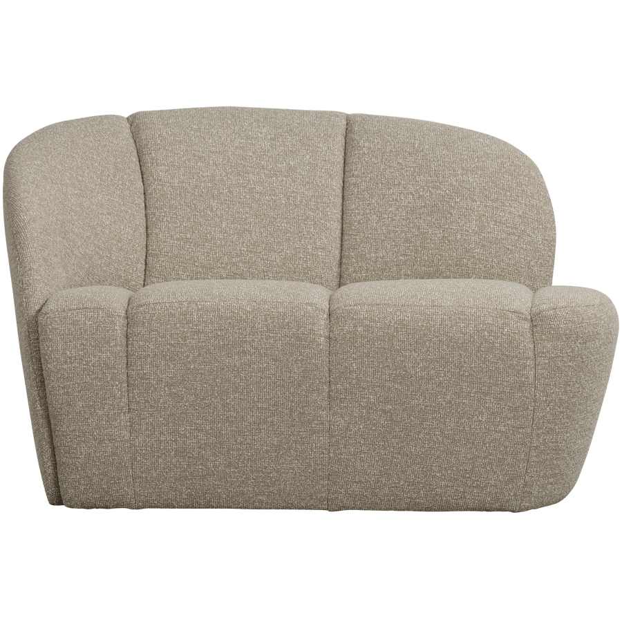 MOJO 2-ZITS BANKJE LINKS BOUCLE BEIGE MELANGE