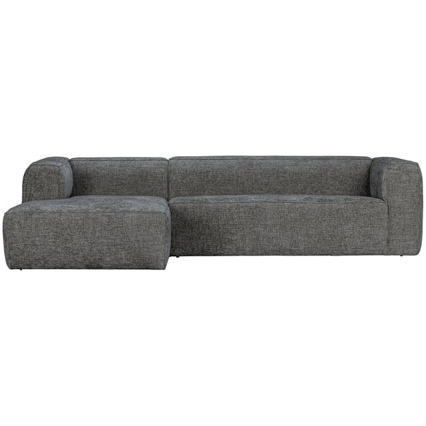 BEAN HOEKBANK LINKS GROVE MELANGE STOF TERRAZZO