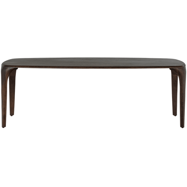 FIORE EETTAFEL MANGOHOUT DONKERBRUIN 230x95 CM