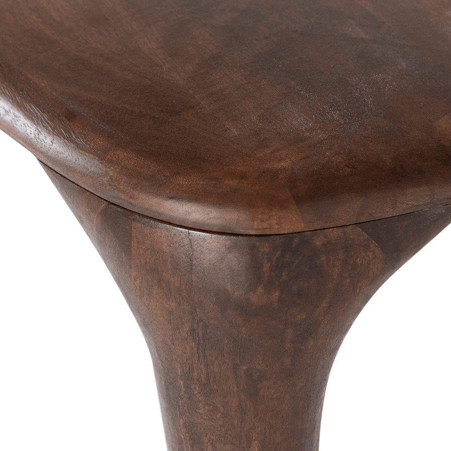 FIORE EETTAFEL MANGOHOUT DONKERBRUIN 230x95 CM