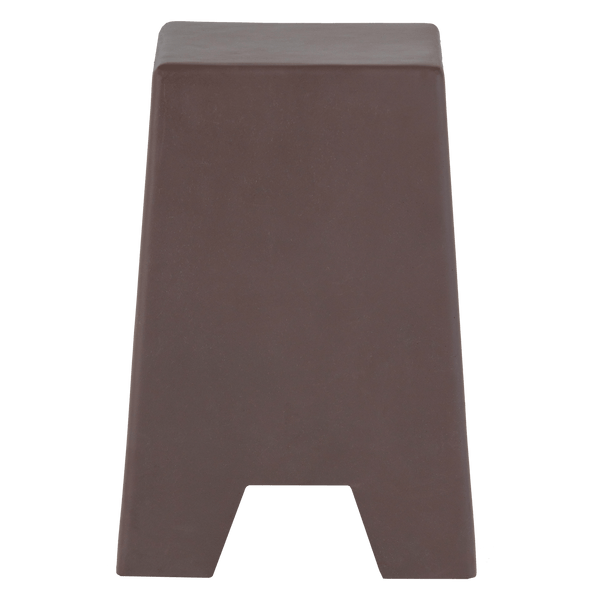 ZINA BIJZETTAFEL HOOG CEMENT BRUIN