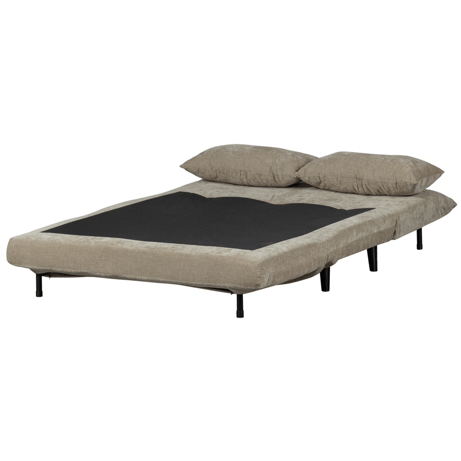XEM 1-PERSOONS SLAAPBANK VELVET NATUREL