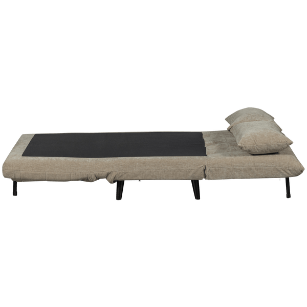 XEM 1-PERSOONS SLAAPBANK VELVET NATUREL