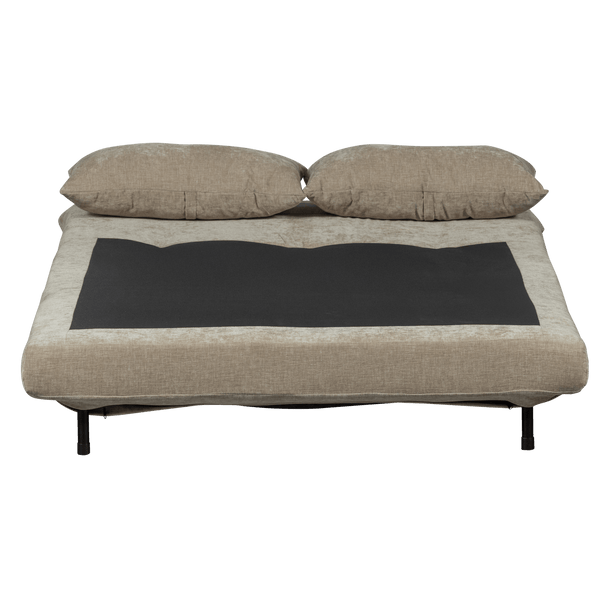 XEM 1-PERSOONS SLAAPBANK VELVET NATUREL