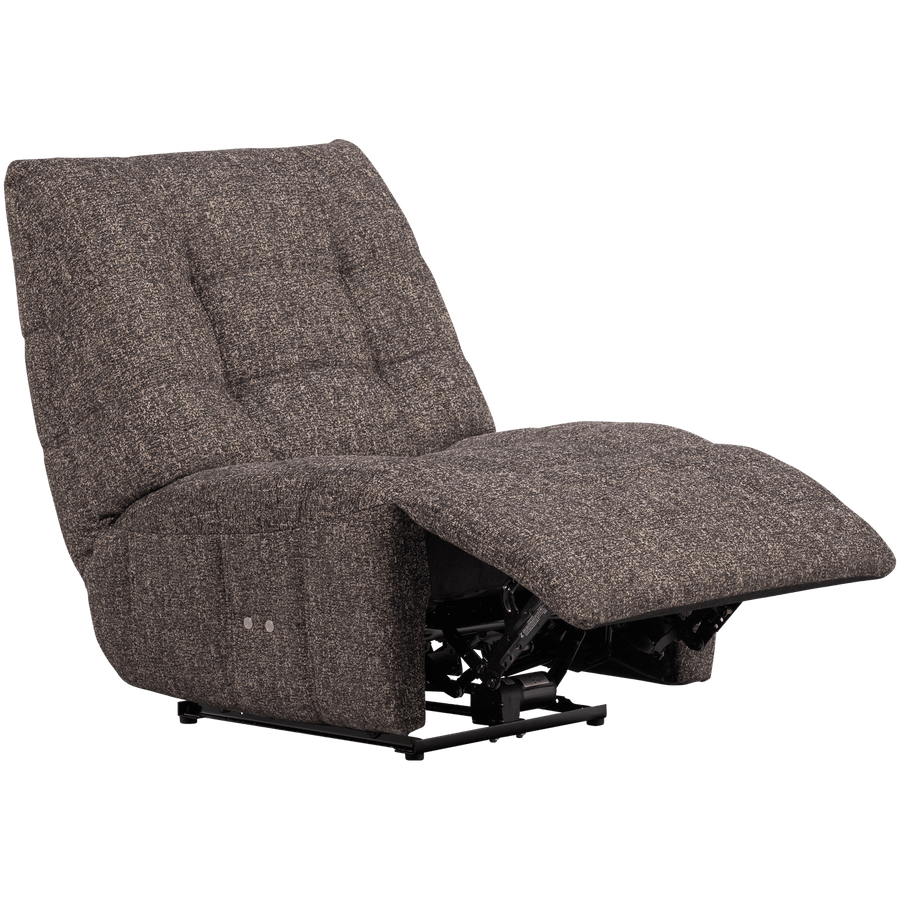 HEIN RELAXFAUTEUIL ELEKTRISCH ANTRACIET/BRUIN MELANGE