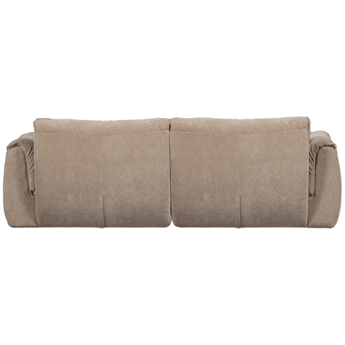 BAGGY 2-ZITS BANK 3D CHENILLE ZAND