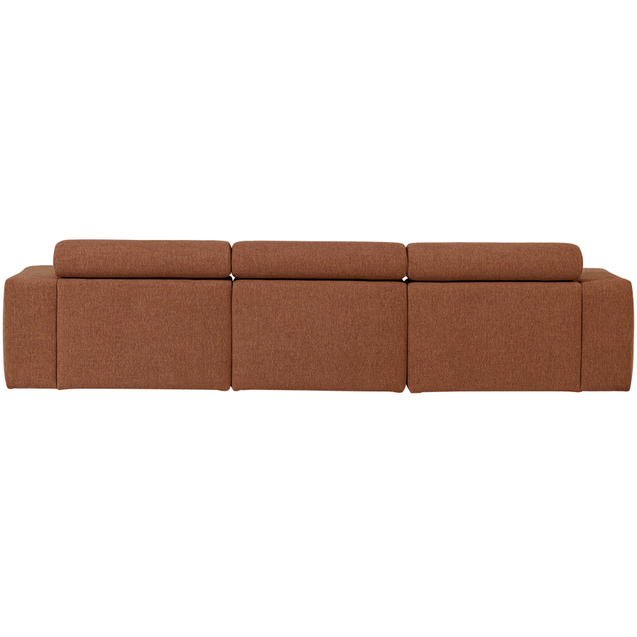 NOVI CHAISE LONGUE BANK LINKS BOUCLE TERRA