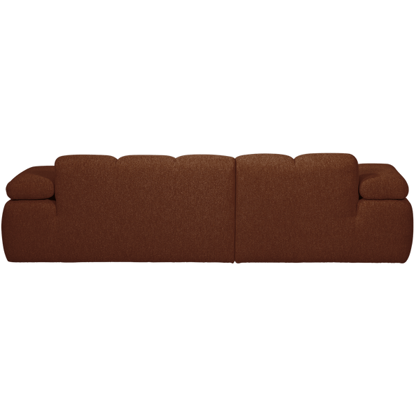 MOJO CHAISE LONGUE BANK LINKS BOUCLE ROESTBRUIN MELANGE