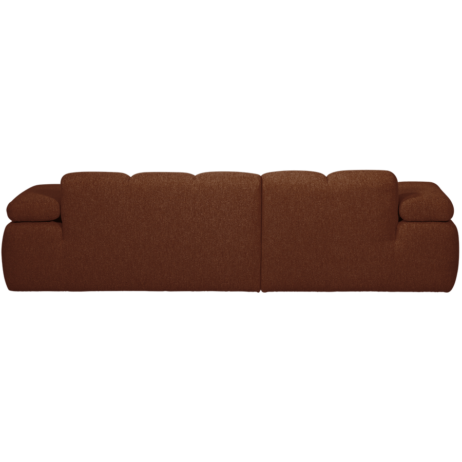 MOJO CHAISE LONGUE BANK LINKS BOUCLE ROESTBRUIN MELANGE