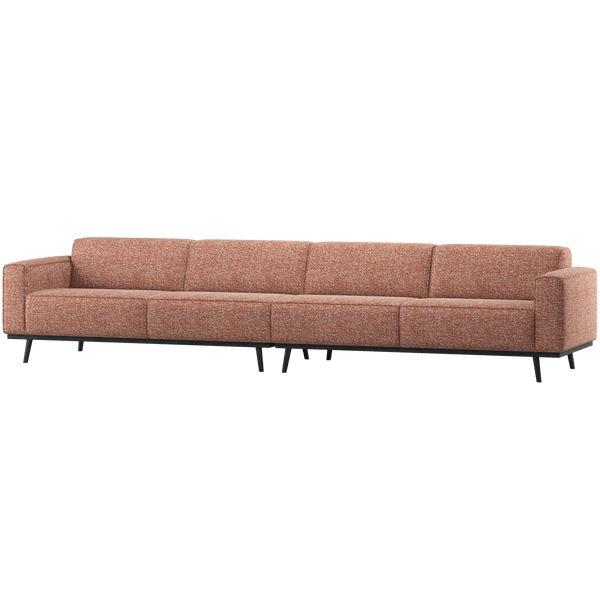 STATEMENT XL 4-ZITS BANK 372 CM TERRA MELANGE