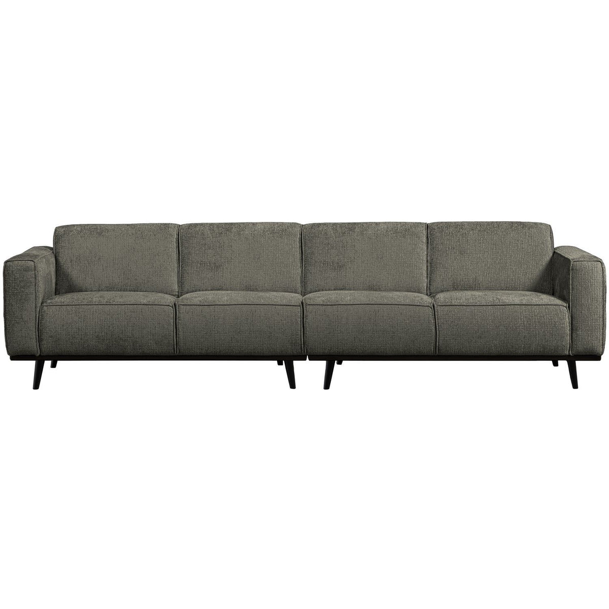 STATEMENT 4-ZITS BANK 280 CM STRUCTURE VELVET FROST