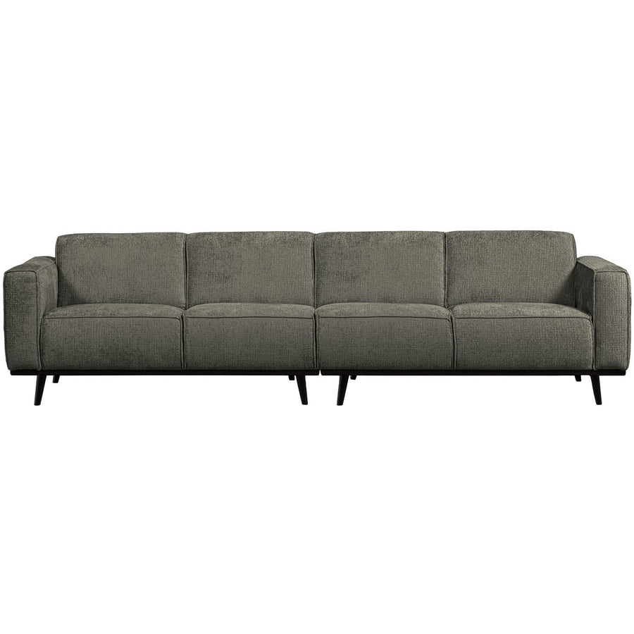 STATEMENT 4-ZITS BANK 280 CM STRUCTURE VELVET FROST