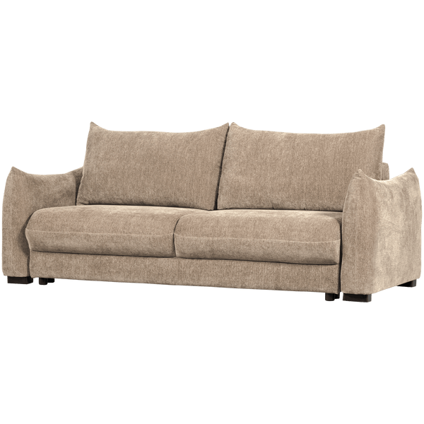 JONNE 3-ZITS SLAAPBANK CHENILLE NATUREL