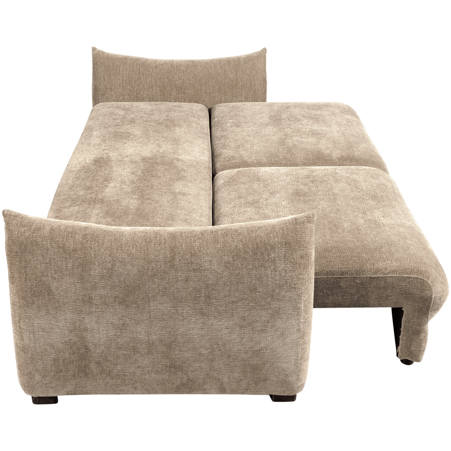 JONNE 3-ZITS SLAAPBANK CHENILLE NATUREL