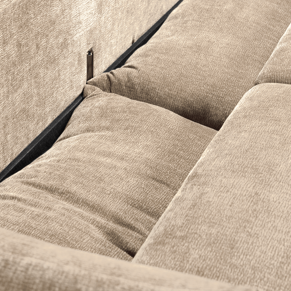 JONNE 3-ZITS SLAAPBANK CHENILLE NATUREL