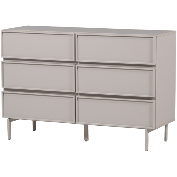 TOURS LADEKAST 6 LADES MELAMINE/MDF ZAND
