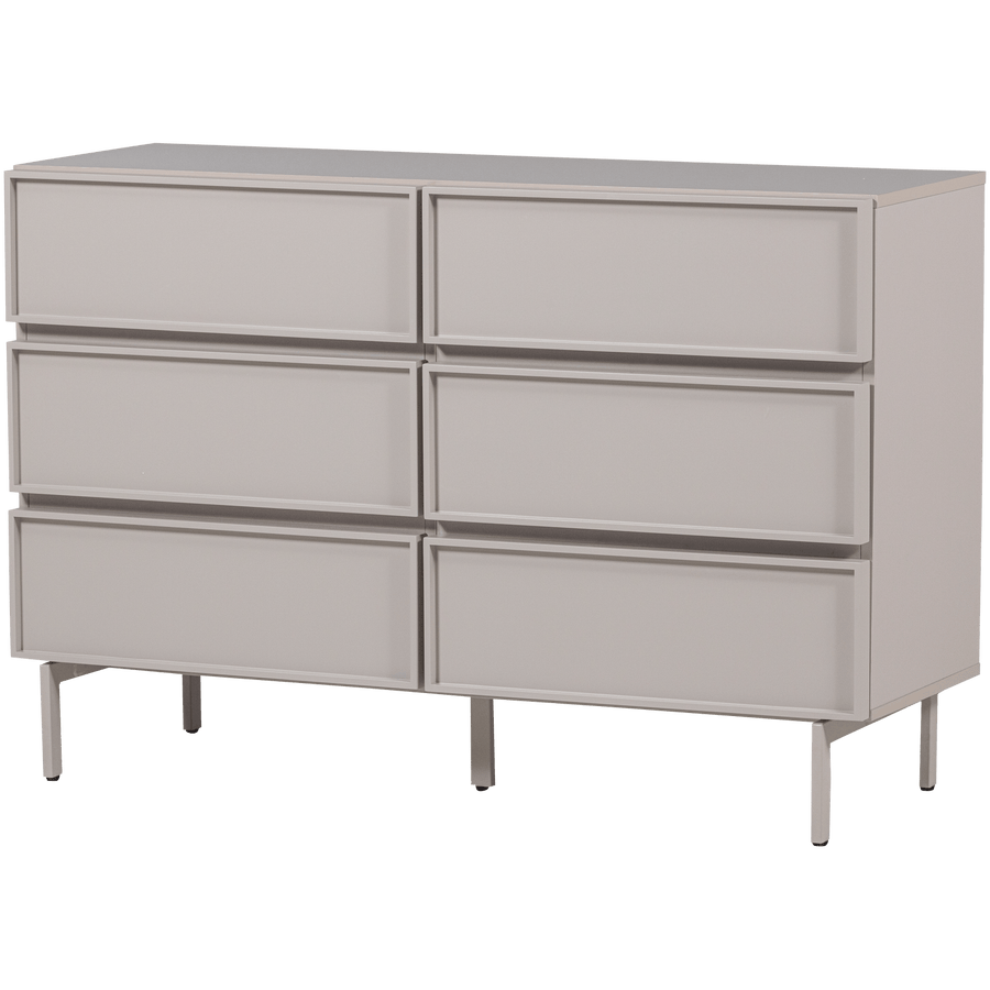 TOURS LADEKAST 6 LADES MELAMINE/MDF ZAND