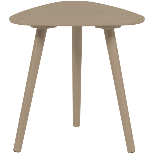 NILA Bijzettafel HOUT ZAND - SET VAN 2