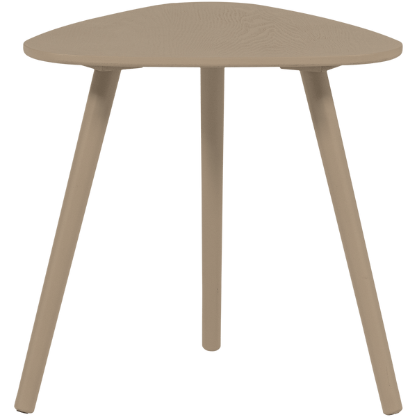 NILA Bijzettafel HOUT ZAND - SET VAN 2