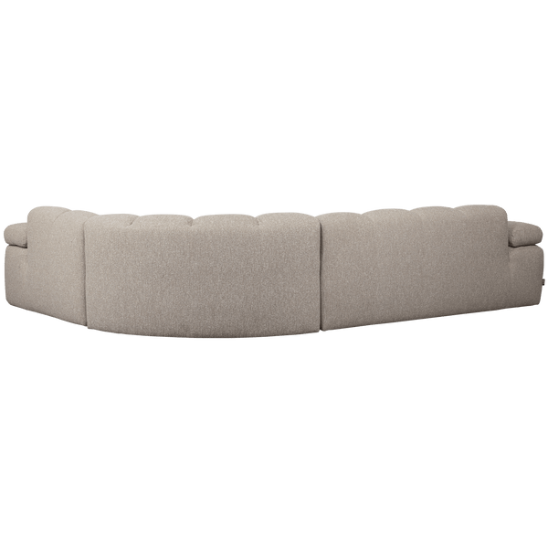 MOJO HOEKBANK RECHTS BOUCLE BEIGE MELANGE