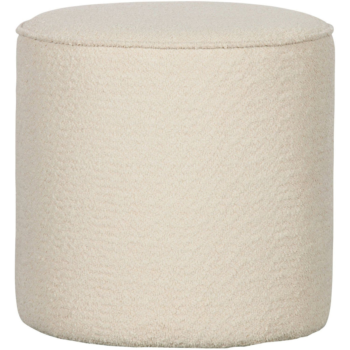 SARA POEF HOOG BOUCLE CREME 46xO46 [fsc]