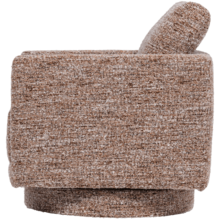OSKA DRAAIFAUTEUIL BRUIN MELANGE