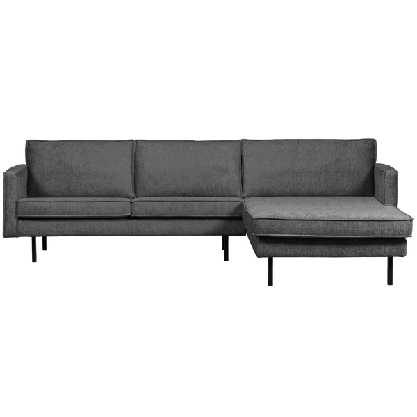 RODEO CHAISE LONGUE BANK RECHTS STRUCTURE VELVET MOUNTAIN