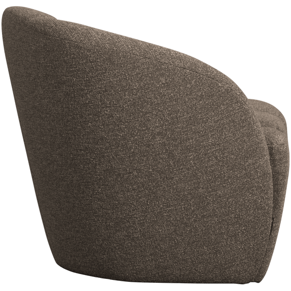 MOJO 2-ZITS BANKJE LINKS BOUCLE BRUIN MELANGE