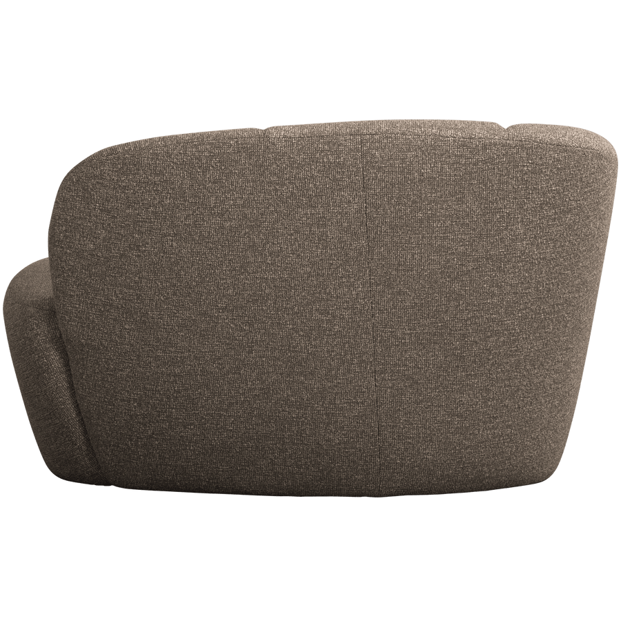 MOJO 2-ZITS BANKJE LINKS BOUCLE BRUIN MELANGE