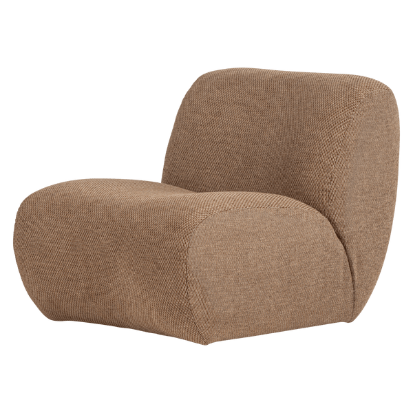 NOMU FAUTEUIL GROVE CHENILLE LICHTBRUIN [fsc]