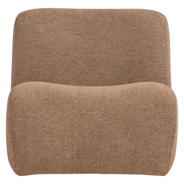 NOMU FAUTEUIL GROVE CHENILLE LICHTBRUIN [fsc]