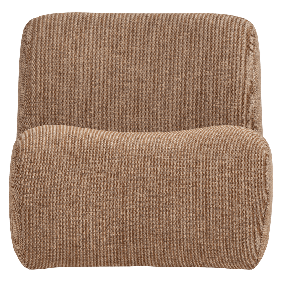 NOMU FAUTEUIL GROVE CHENILLE LICHTBRUIN [fsc]